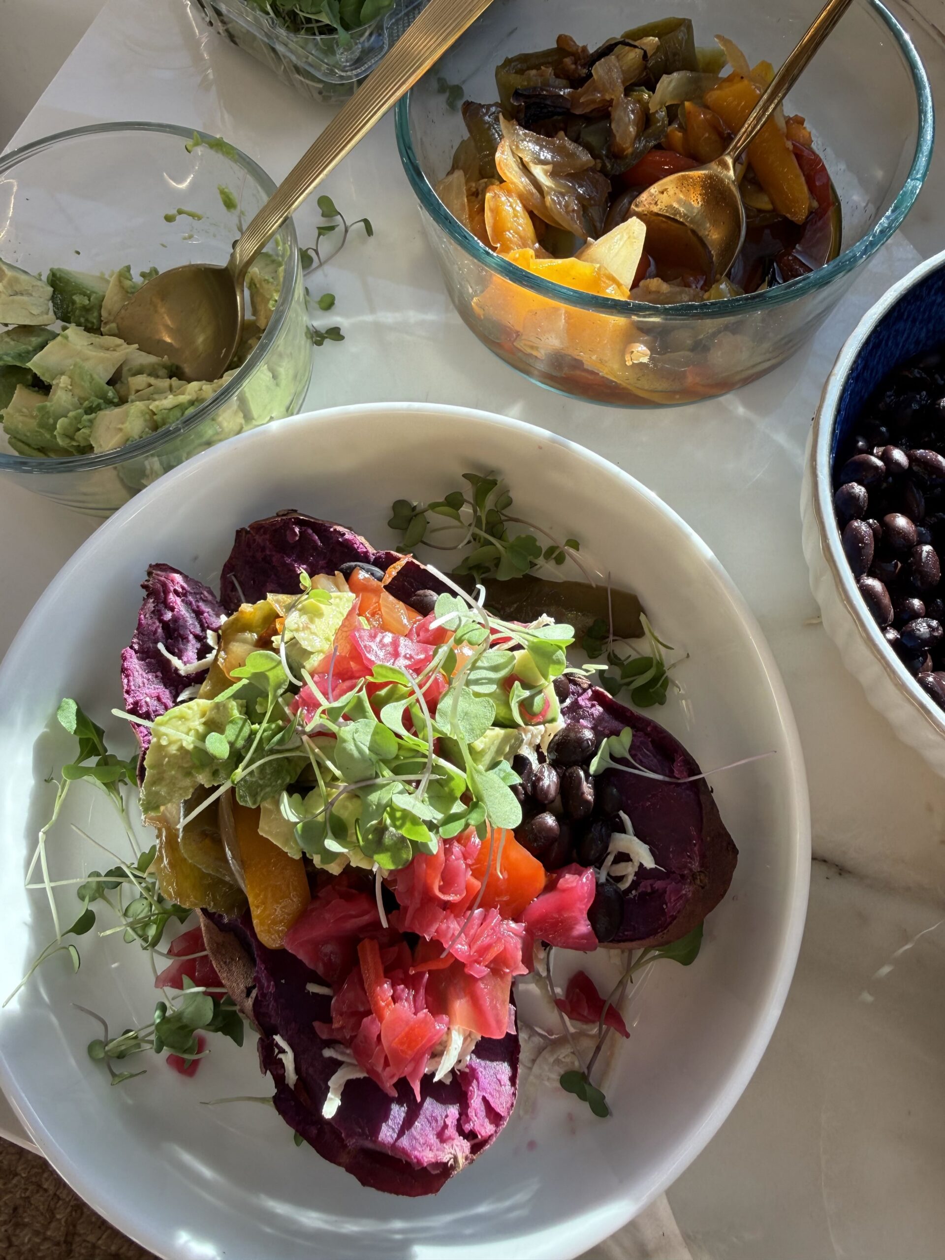 Fajita Stuffed Baked Potatoes