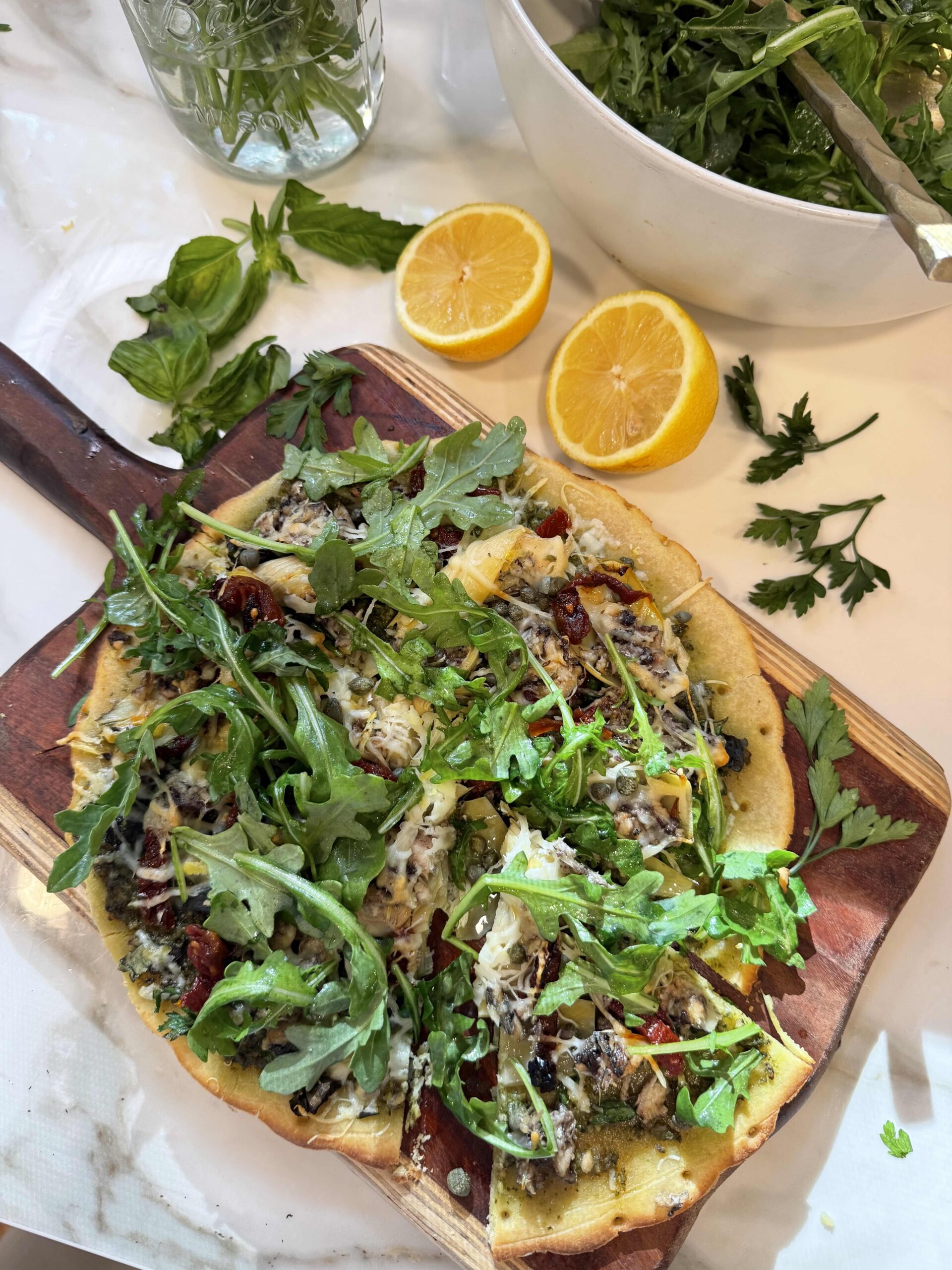 Mediterranean Pizza